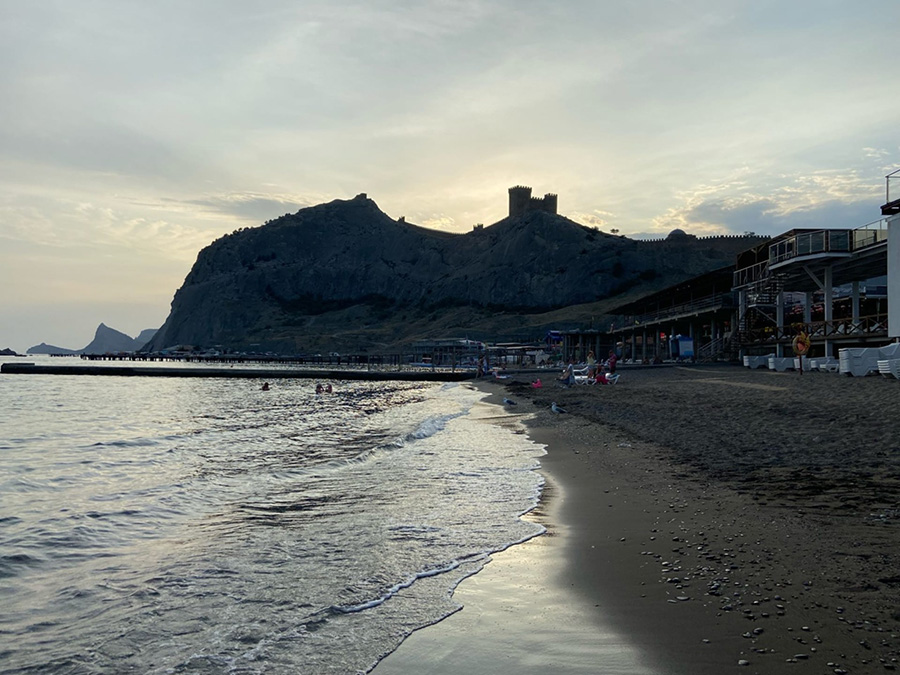 Съемки сериала в Судаке